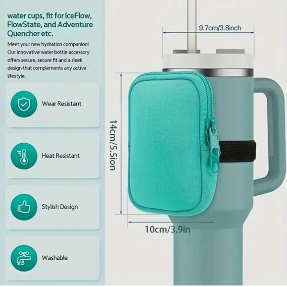 Lavender Neoprene Tumbler Pouch - Picture 5 of 5